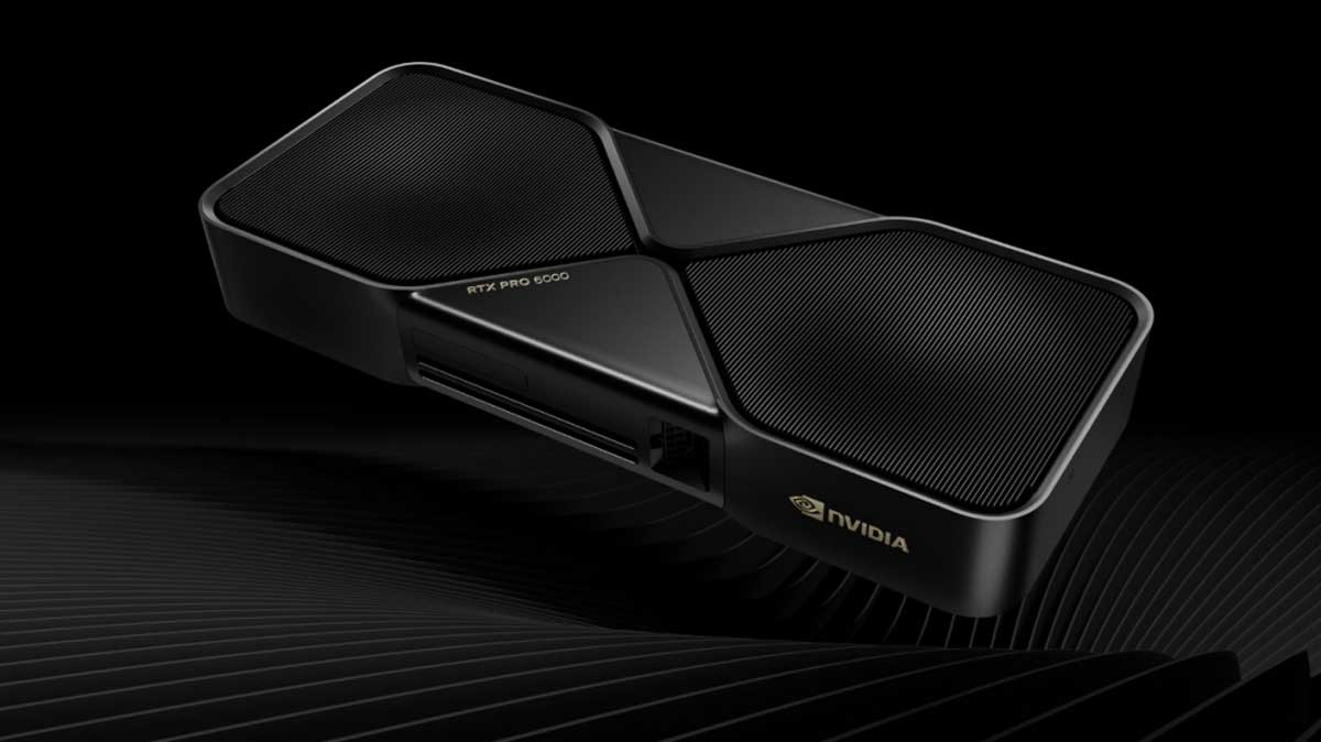 Nvidia RTX PRO 6000 Blackwell — the GPU used by VOID for local inference of Qwen3.5-27B