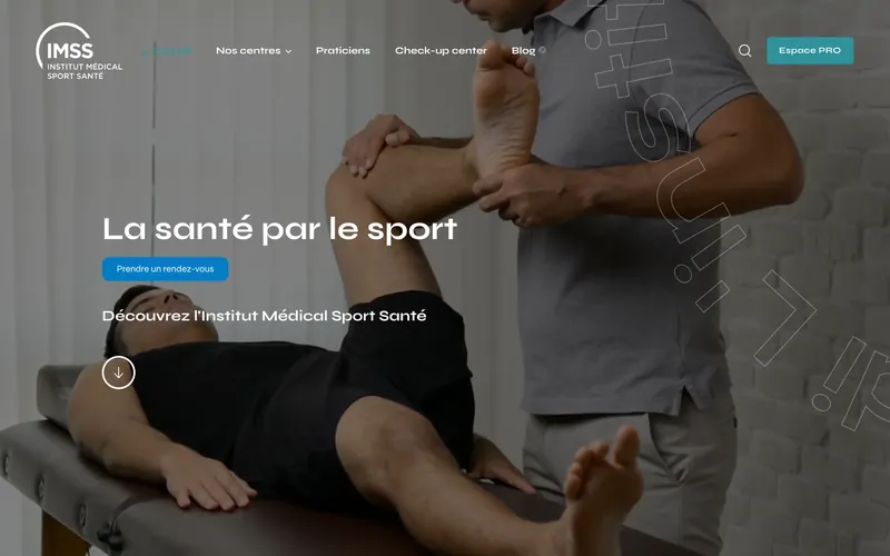 IMSS, Institut Médical Sport Santé - site WordPress