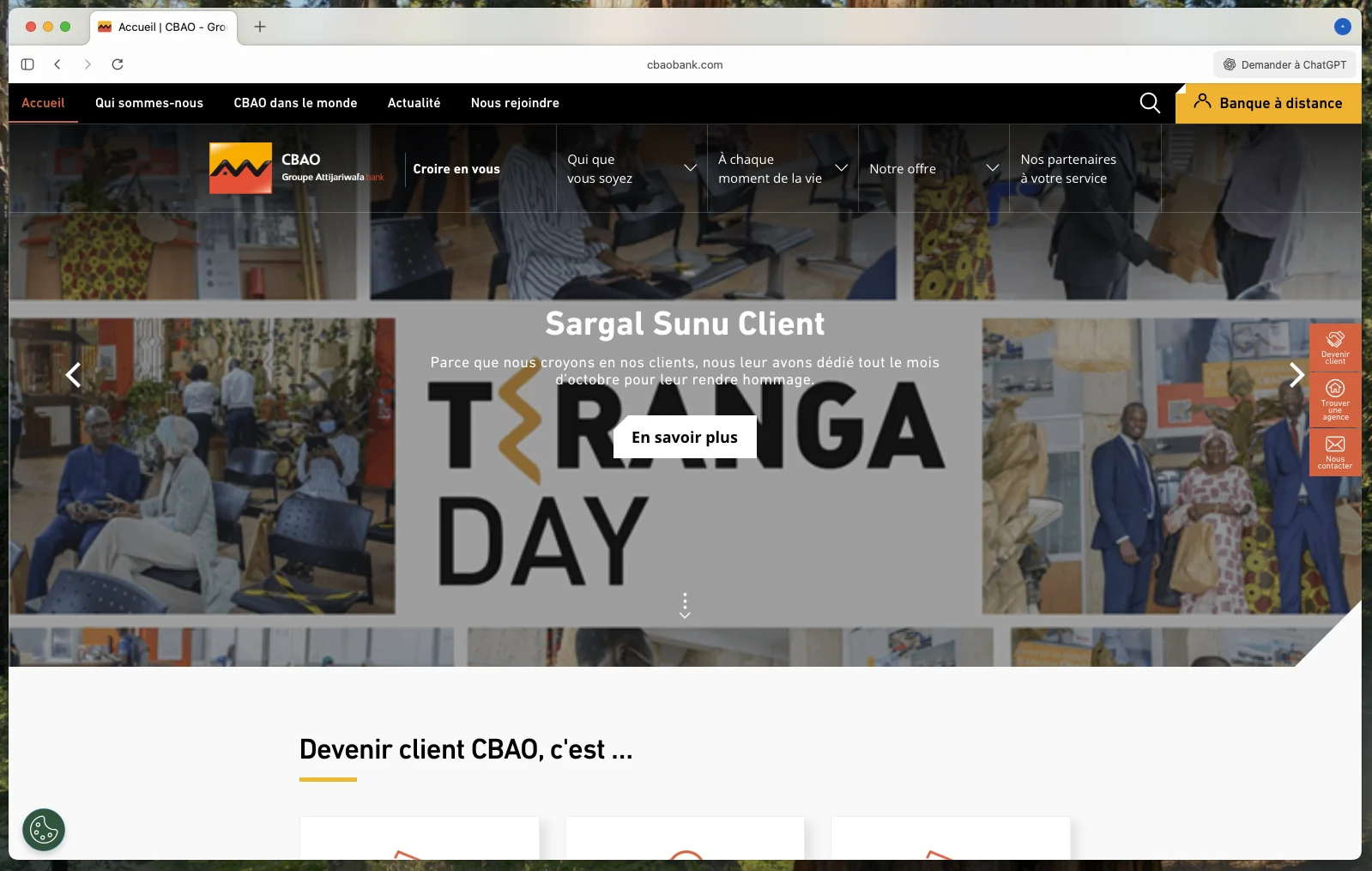 CBAO Groupe Attijariwafa bank - CBAO