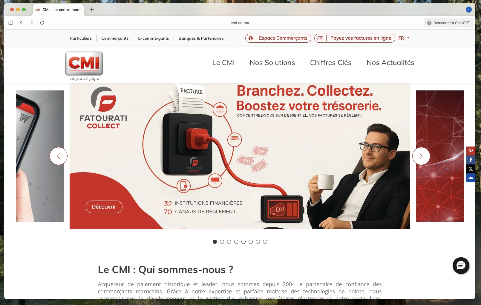 CMI - CMI - Centre Monétique Interbancaire